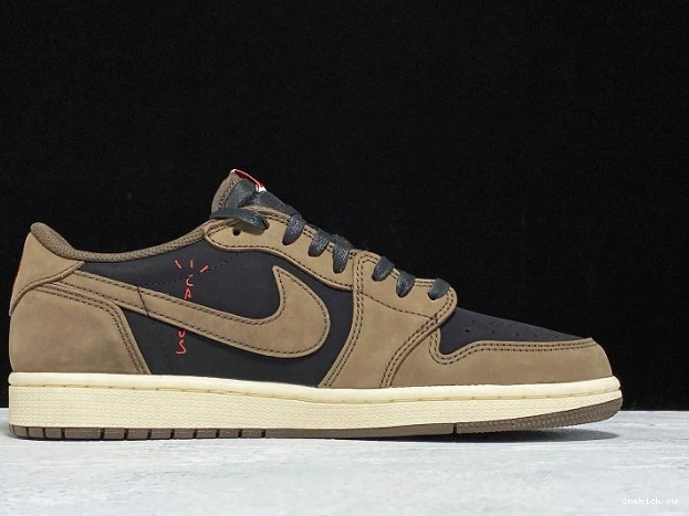 Rep Onekick Travis SP Jordan Low OG Air Dark x Mocha 1 Scott CQ4277-001 0629